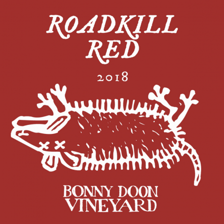 "Road Kill Red” label