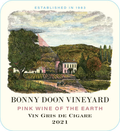 2021 Vin Gris De CIgare Front Bottle Image