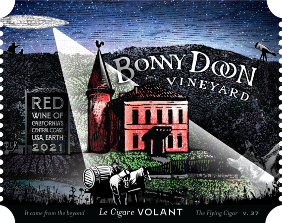 Bonny Doon 2021 Volant FRONT LABEL