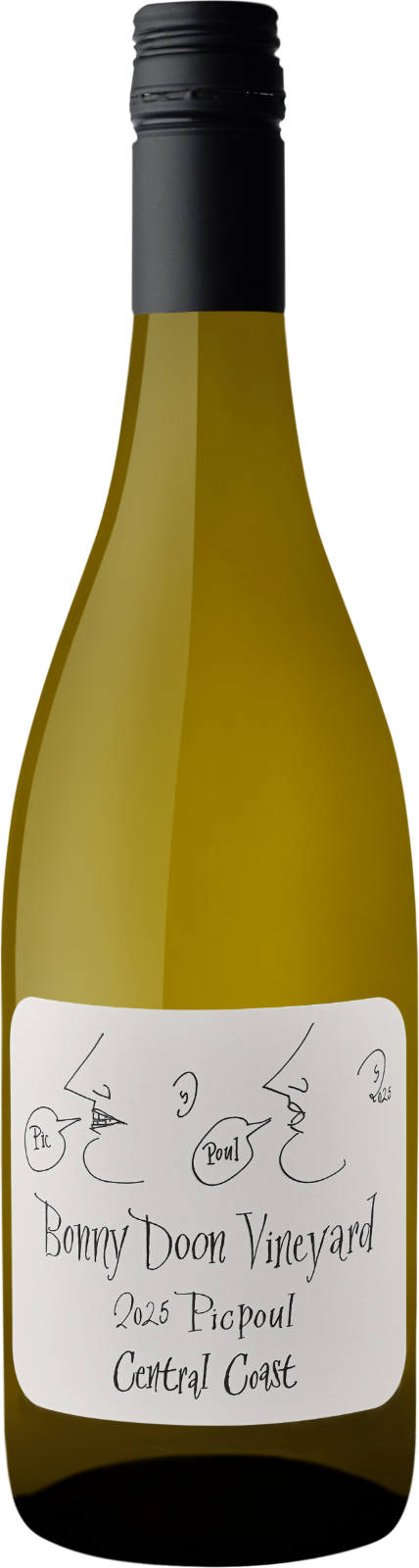Bonny-Doon-2025-Picpoul-Front-Bottle-Shot